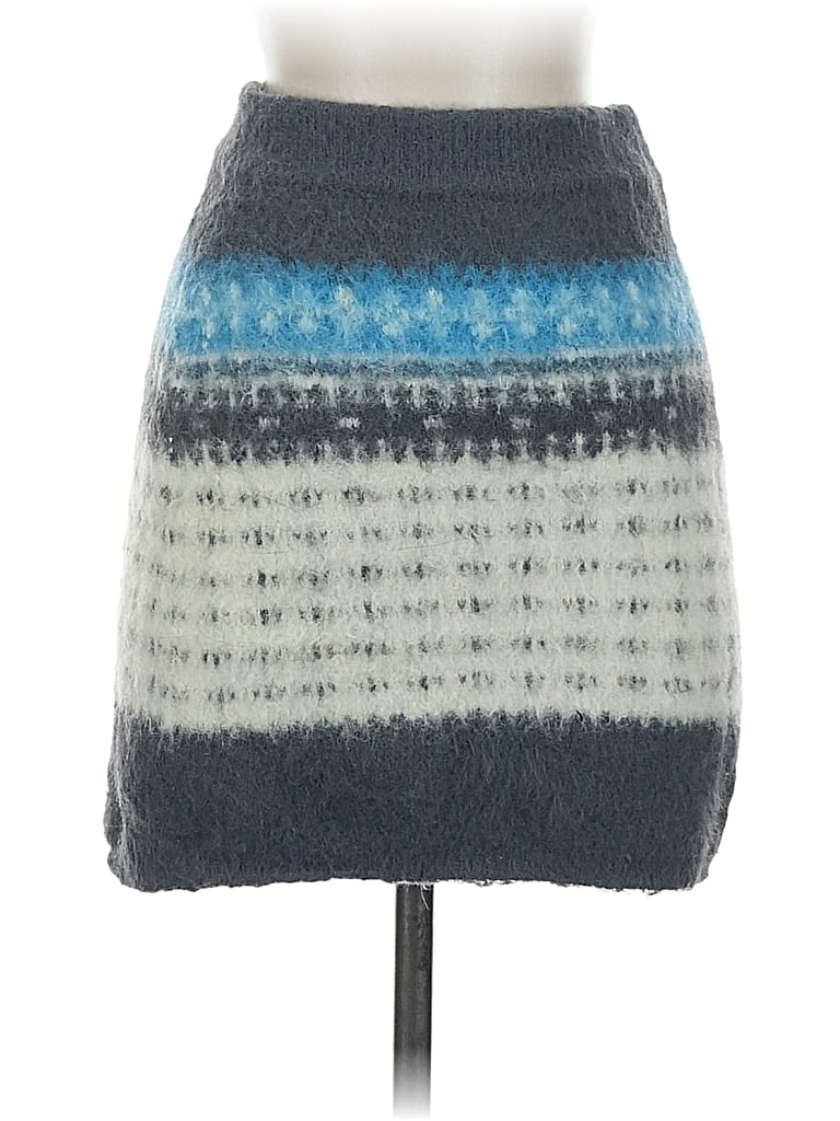 Pre-owned Lou & Grey Casual Skirt In Gray