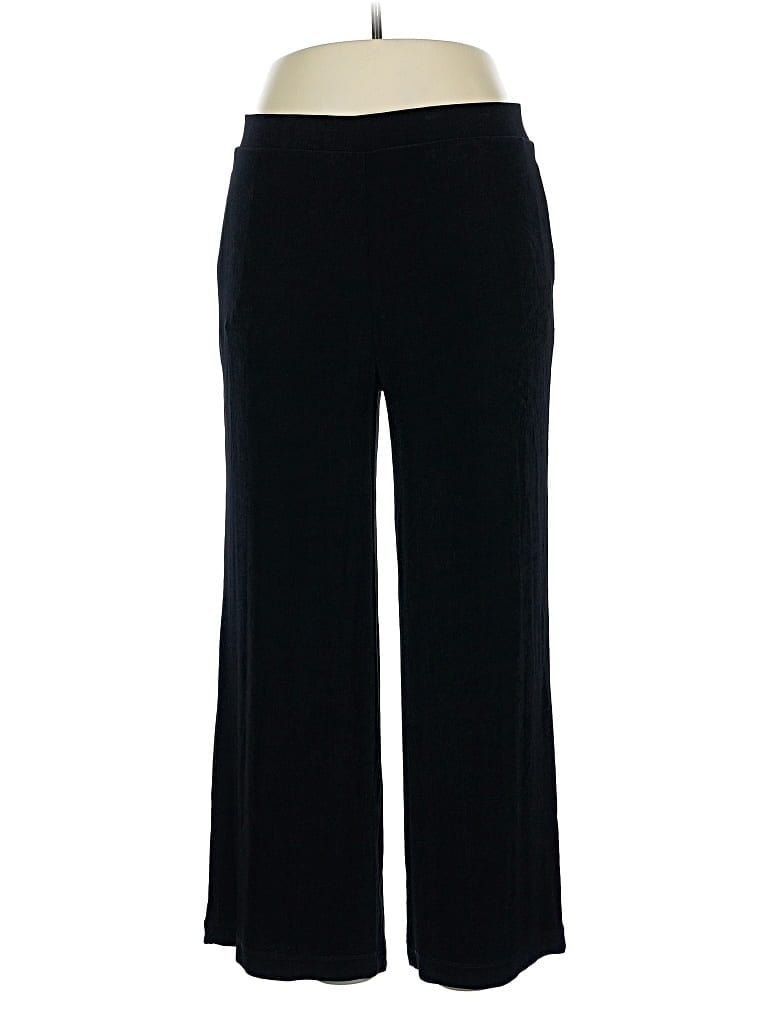 Pre-owned Chico's Casual Pants In Black