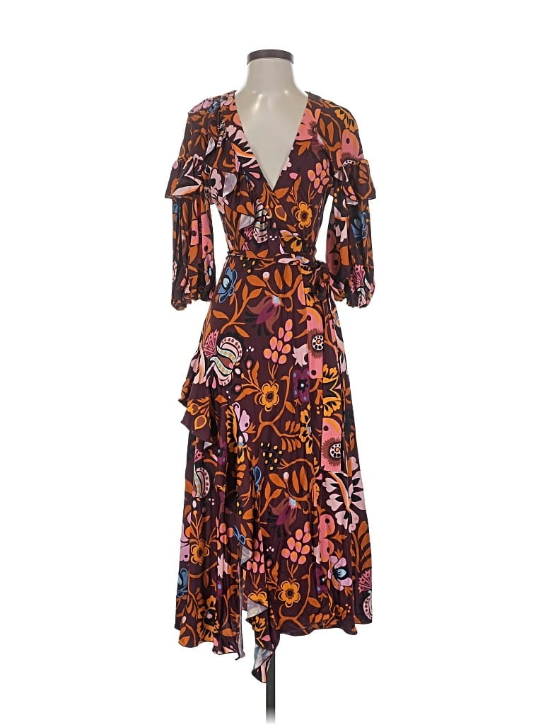 Pre-owned La Doublej Casual Dress In Brown