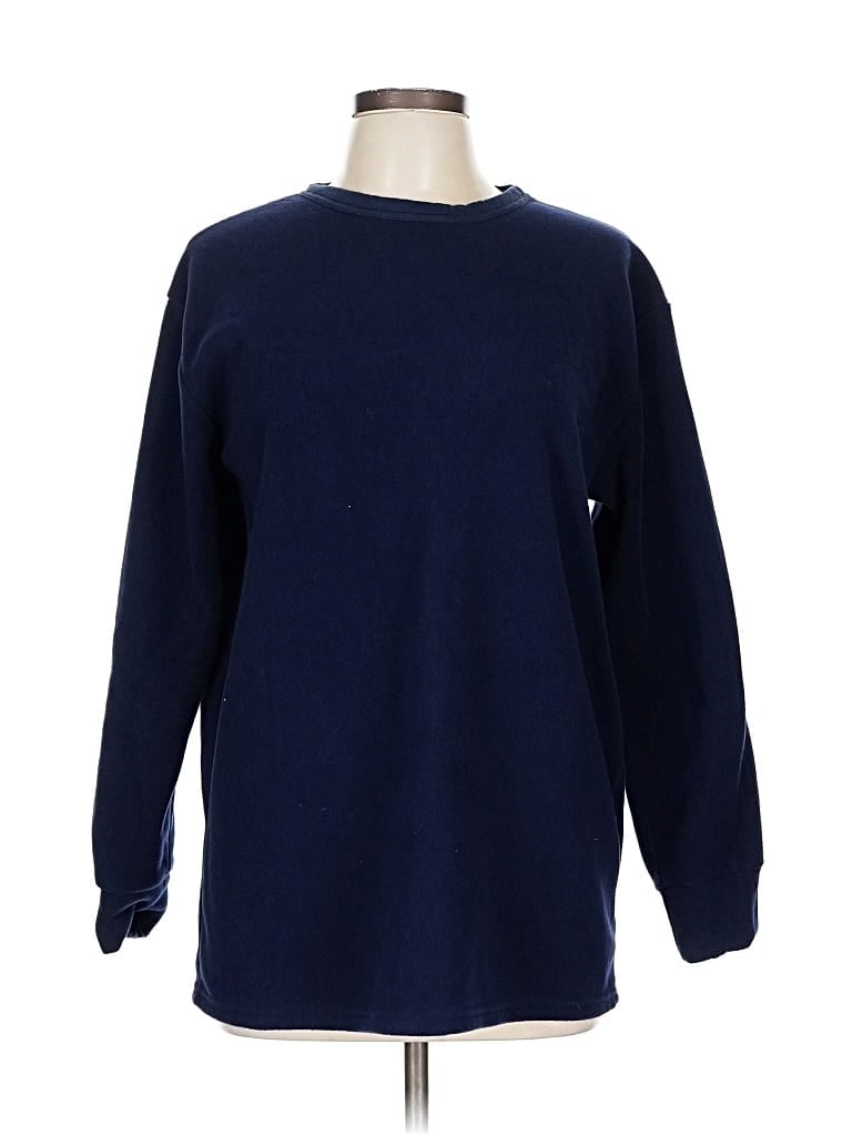 Pre-owned Unbranded Pullover Sweater In Blue