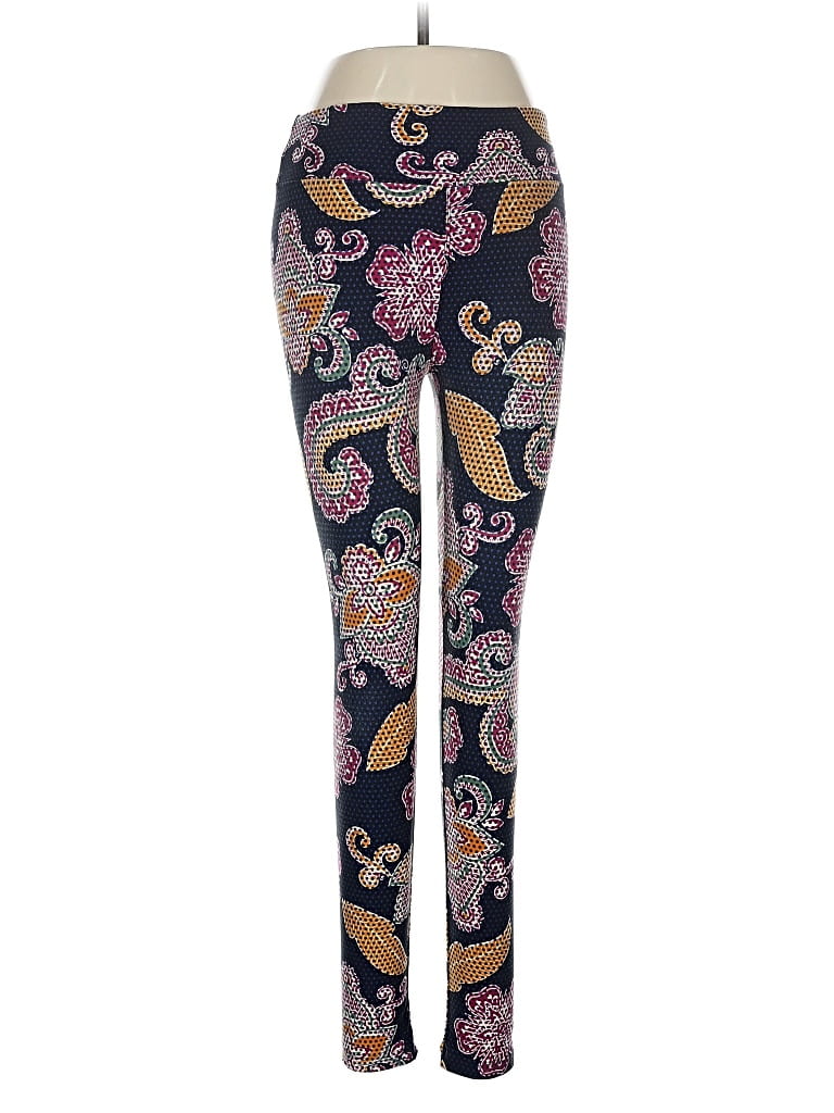 Pre-owned Lularoe Leggings In Purple