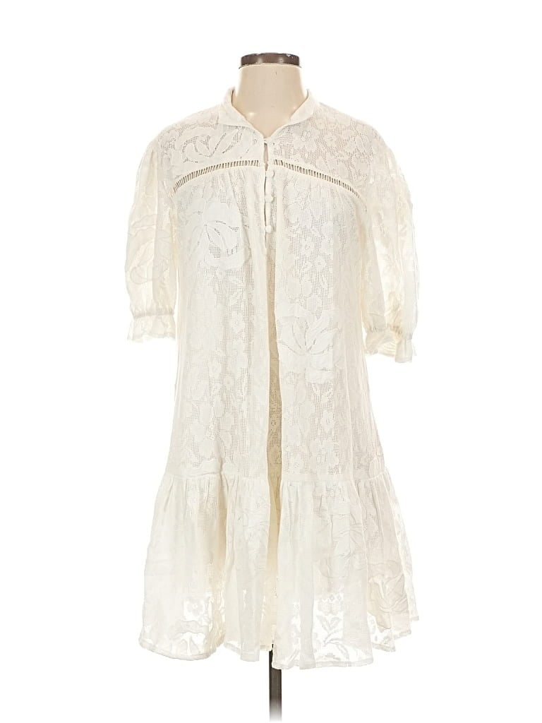 Pre-owned Porridge Casual Dress In White