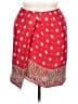 Charter Club 100% Polyester Paisley Red Casual Skirt Size 14 (petite) - photo 1