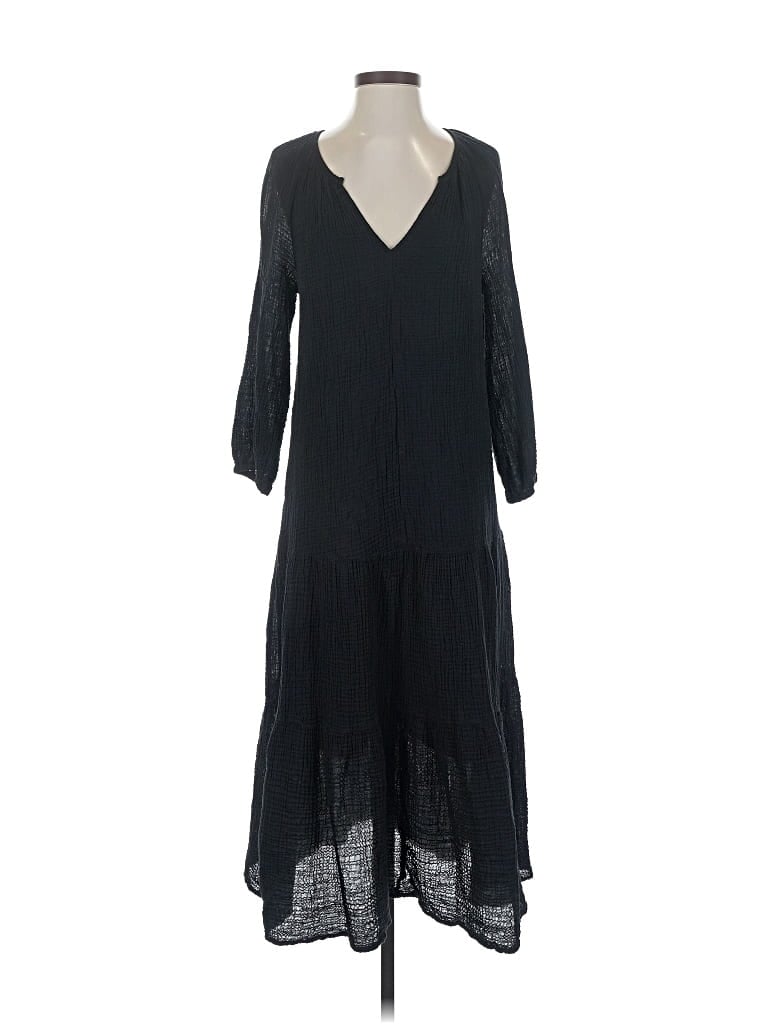 Pre-owned Velvet By Graham & Spencer Casual Dress In Black