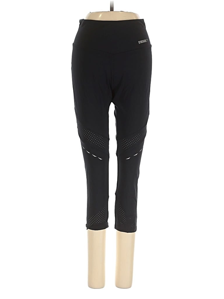 Pre-owned Gymshark Active Pants In Black