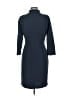 Donna Morgan Solid Blue Casual Dress Size 6 - photo 2