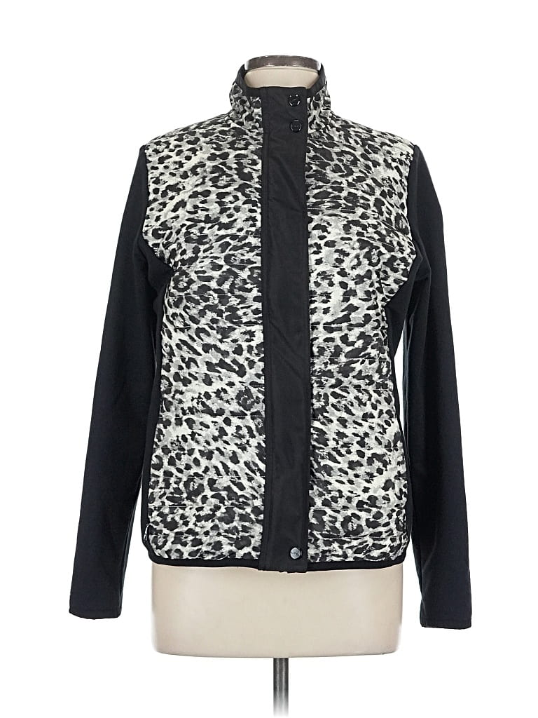 Pre-owned L-rl Lauren Active Ralph Lauren Track Jacket In Black