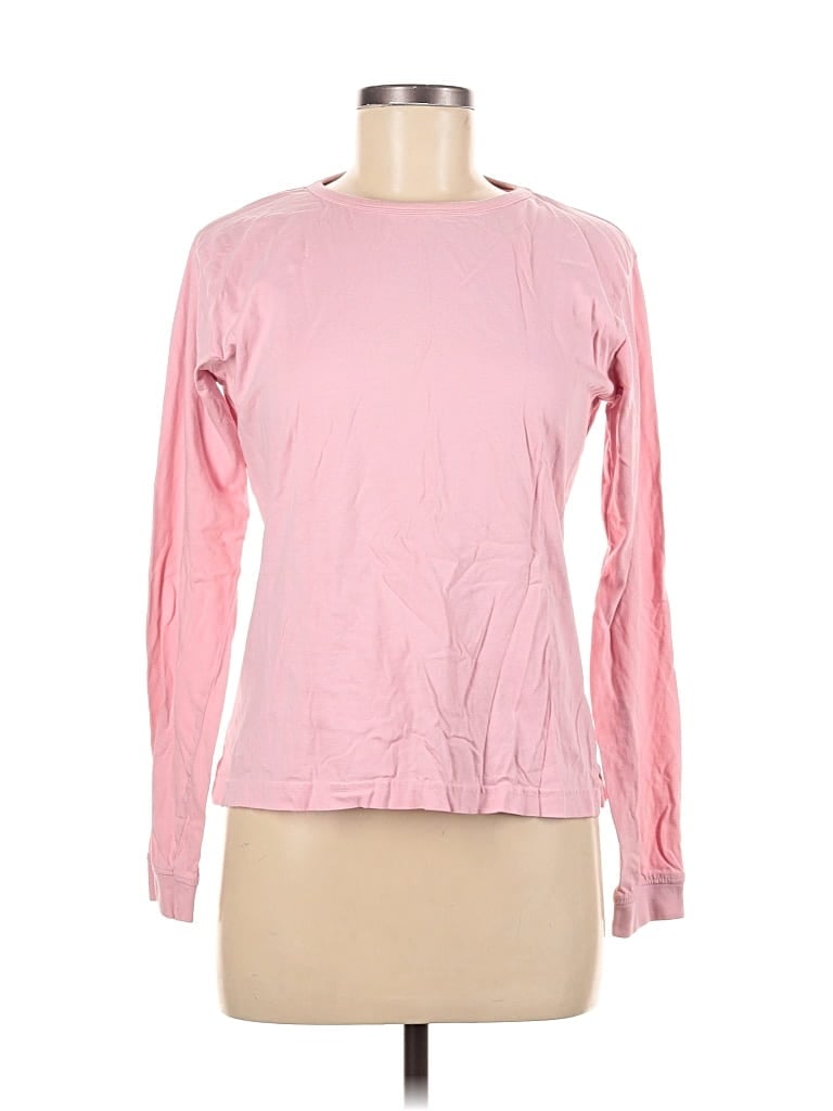 Pre-owned Assorted Brands Long Sleeve T-shirt In Pink