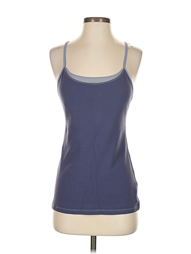 Pre-owned Lululemon Athletica Active Tank Top In Blue