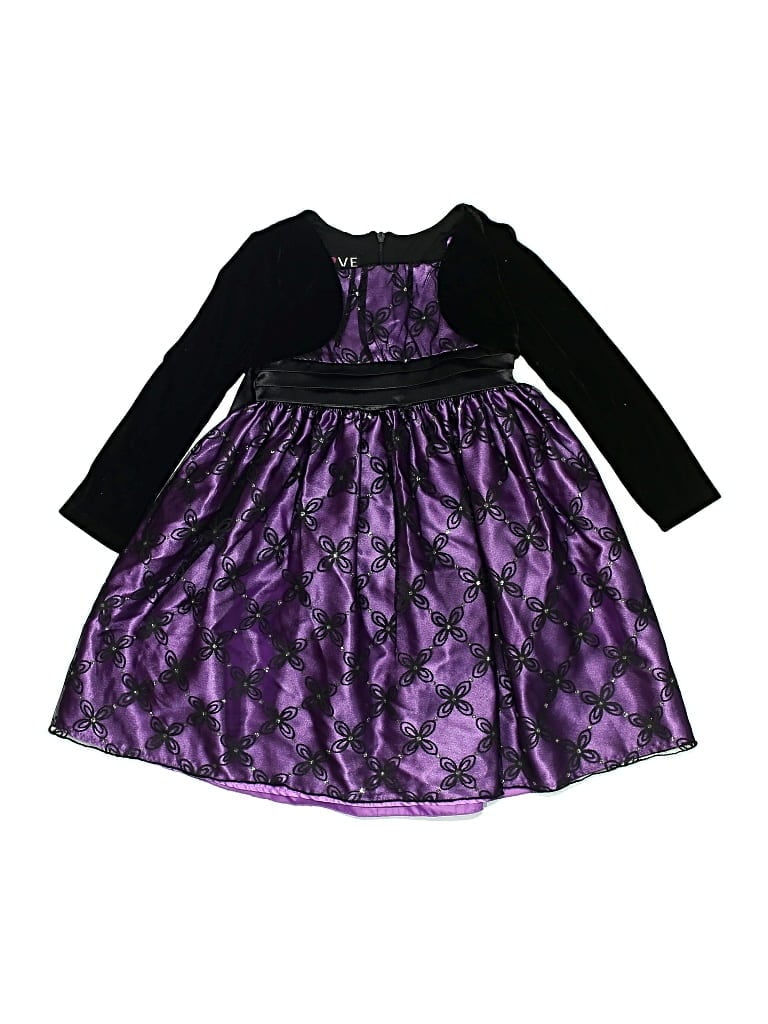 Pre-owned Love Kids' Dress In Purple