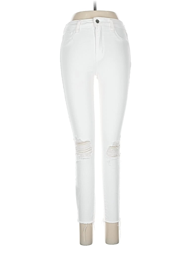 Pre-owned L'agence Jeans In White