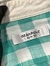 BEANPOLE Checkered-gingham Teal Green Long Sleeve Button-Down Shirt Size M - photo 7