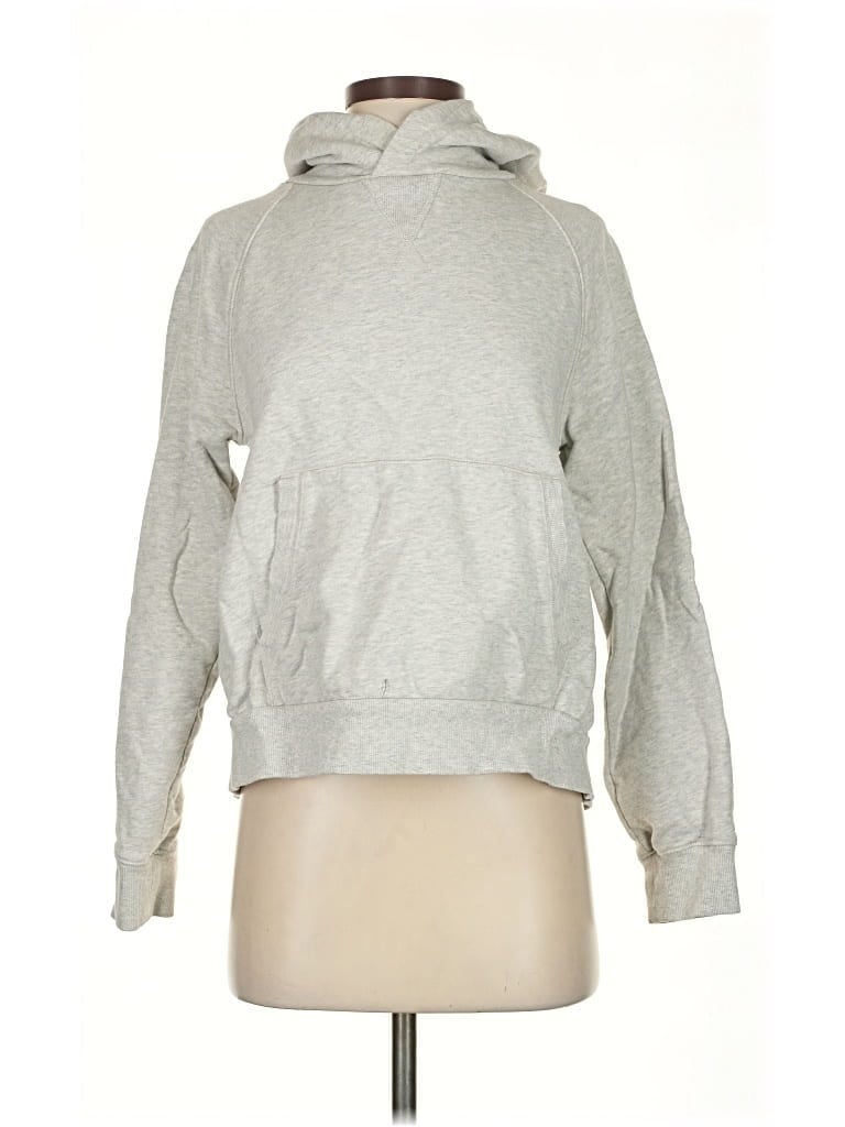 Pre-owned Athleta Sweatshirt In Gray
