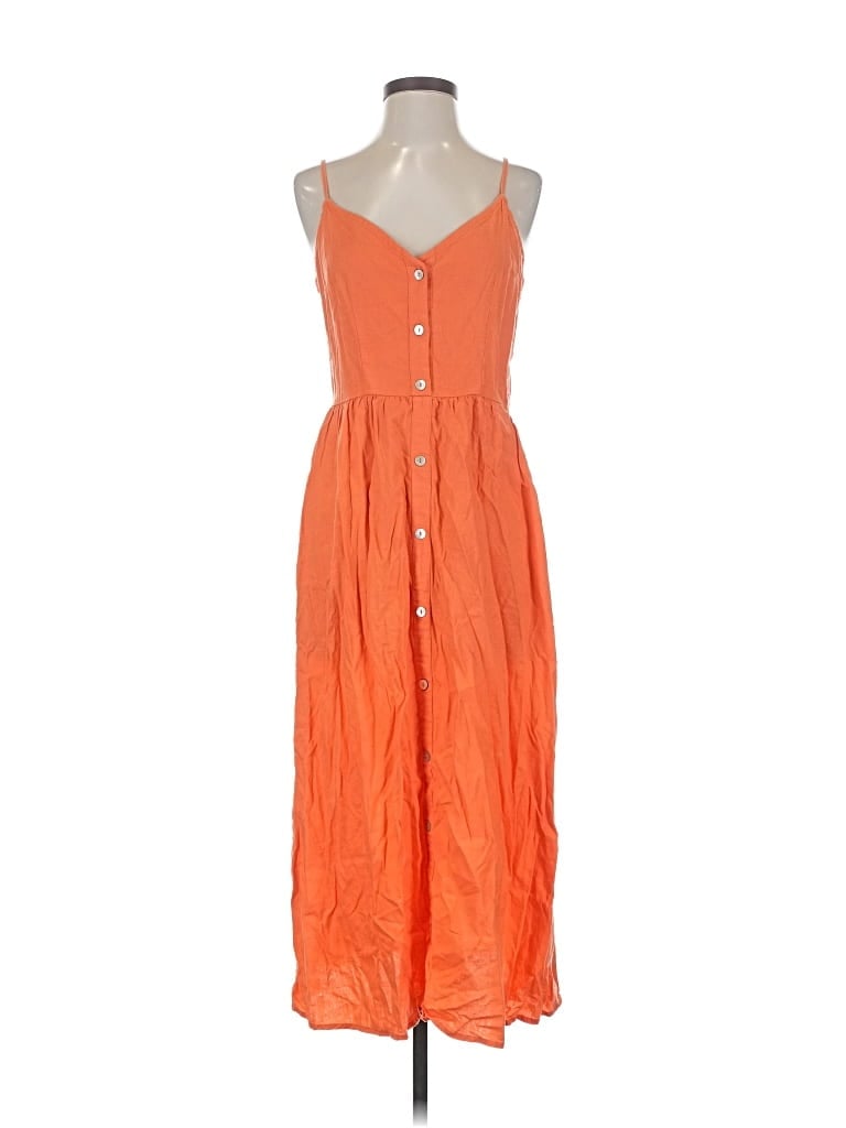 Pre-owned A New Day Casual Dress In Orange