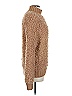 Express Tweed Tan Turtleneck Sweater Size XS - photo 4