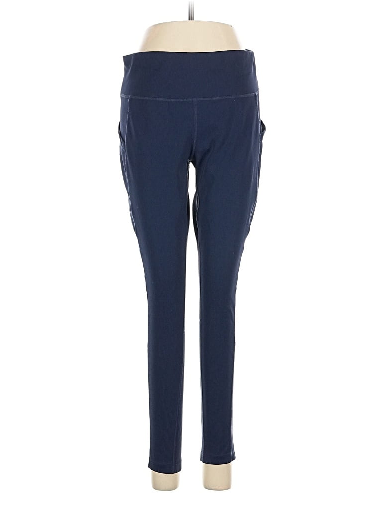 Pre-owned New Balance Active Pants In Blue