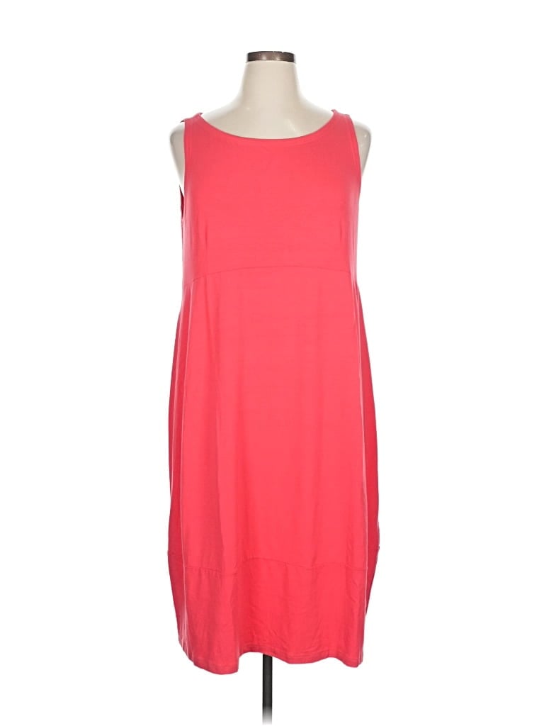 Pre-owned Eileen Fisher Casual Dress In Red