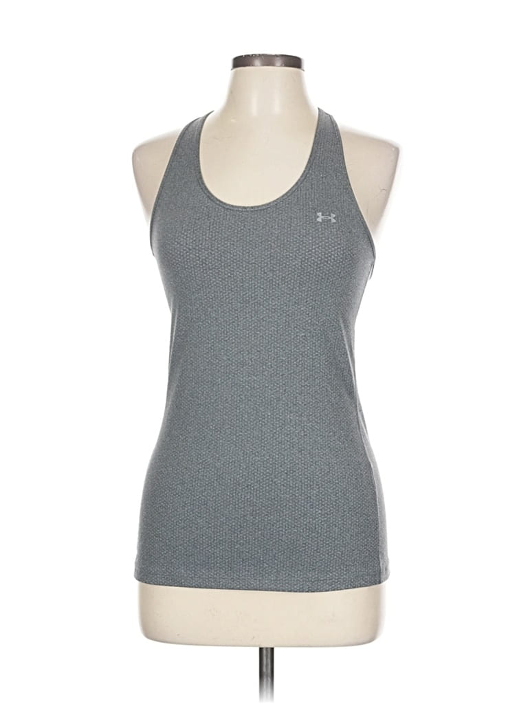 Pre-owned Under Armour Active Tank Top In Gray