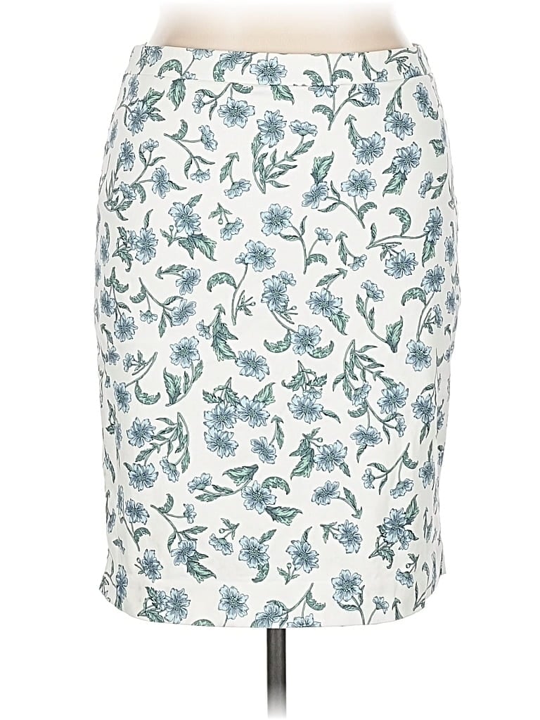 Pre-owned J.crew Factory Store Casual Skirt In Blue