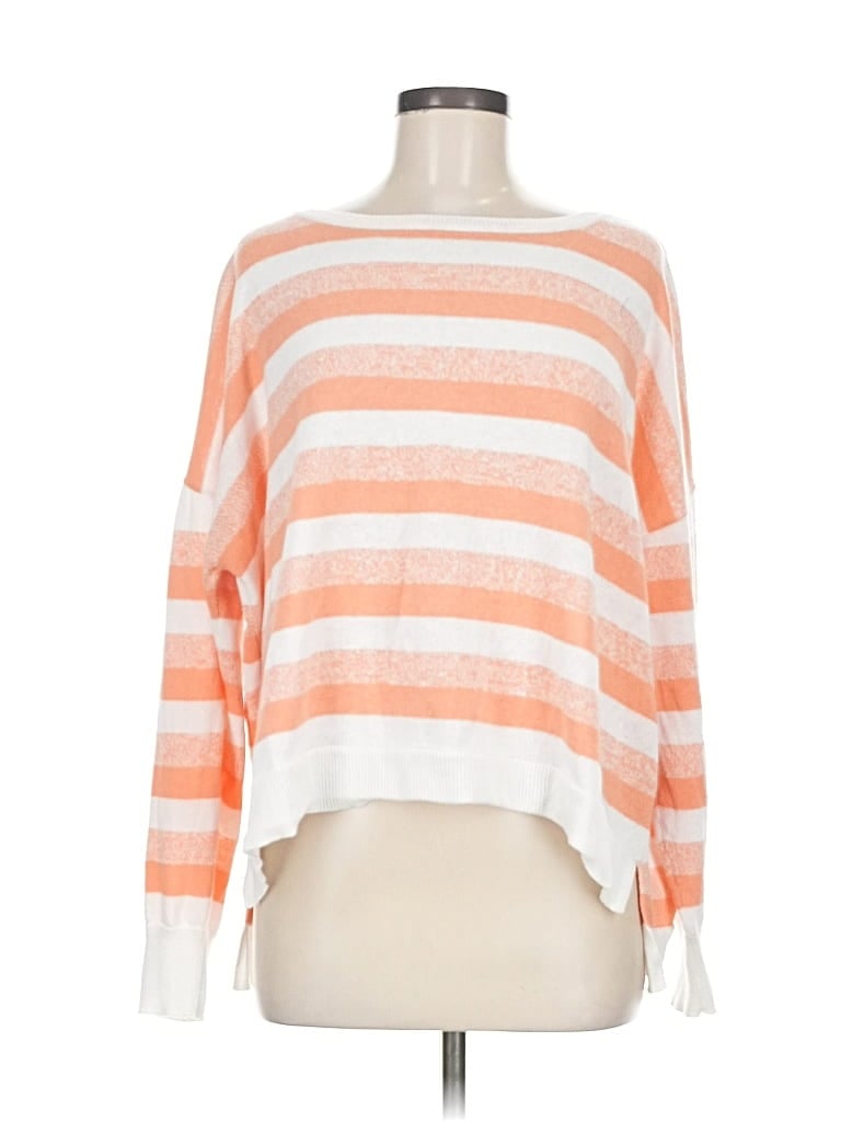 Pre-owned Cabi Pullover Sweater In Orange