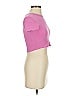 Zara Pink Short Sleeve Turtleneck Size S - photo 4