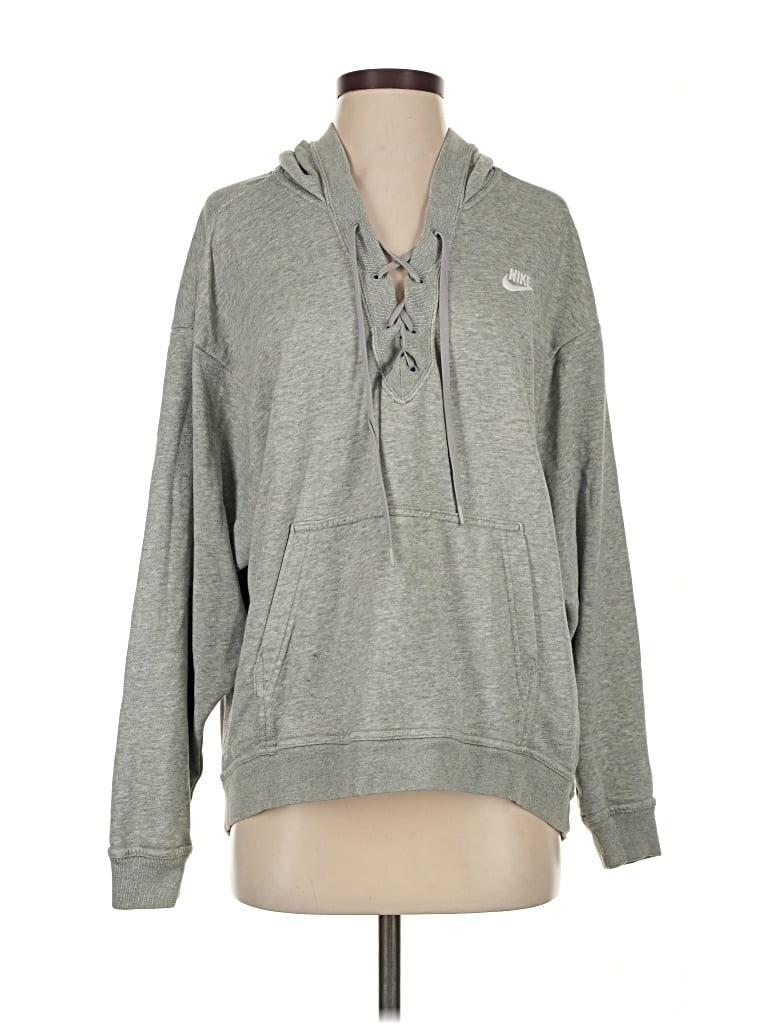 Pre-owned Nike Sweatshirt In Gray