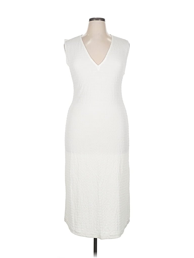 Pre-owned Reformation Cocktail Dress In White