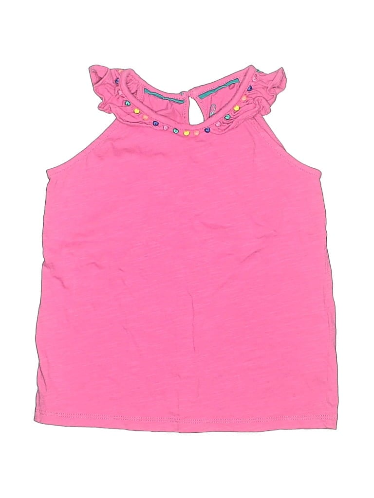 Pre-owned Boden Kids' Sleeveless T-shirt In Pink