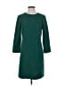 J.Crew Solid Green Casual Dress Size 2 - photo 1