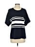 CAbi Blue Short Sleeve Top Size S - photo 1