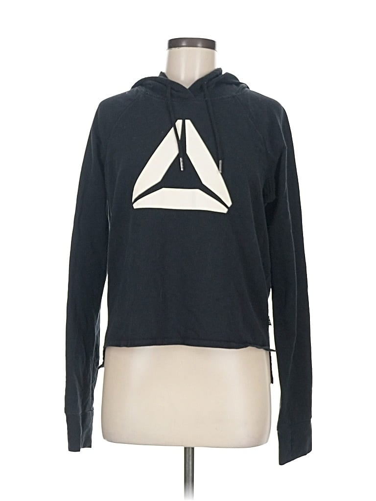 Pre-owned Reebok Sweatshirt In Black