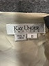 Kay Unger 100% Polyester Solid Black Cocktail Dress Size 6 - photo 7