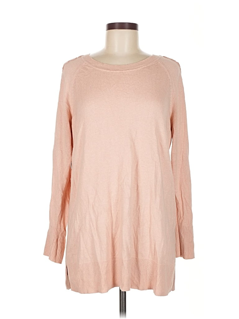 Pre-owned Lc Lauren Conrad Pullover Sweater In Pink