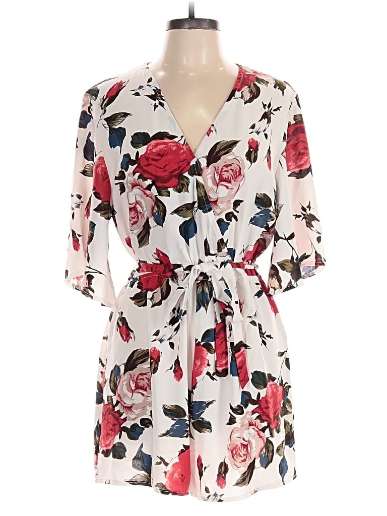 Pre-owned Unbranded Romper In Red