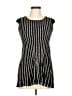 Ella Moss Houndstooth Black Casual Dress Size 10 - photo 1