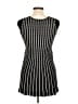 Ella Moss Houndstooth Black Casual Dress Size 10 - photo 2