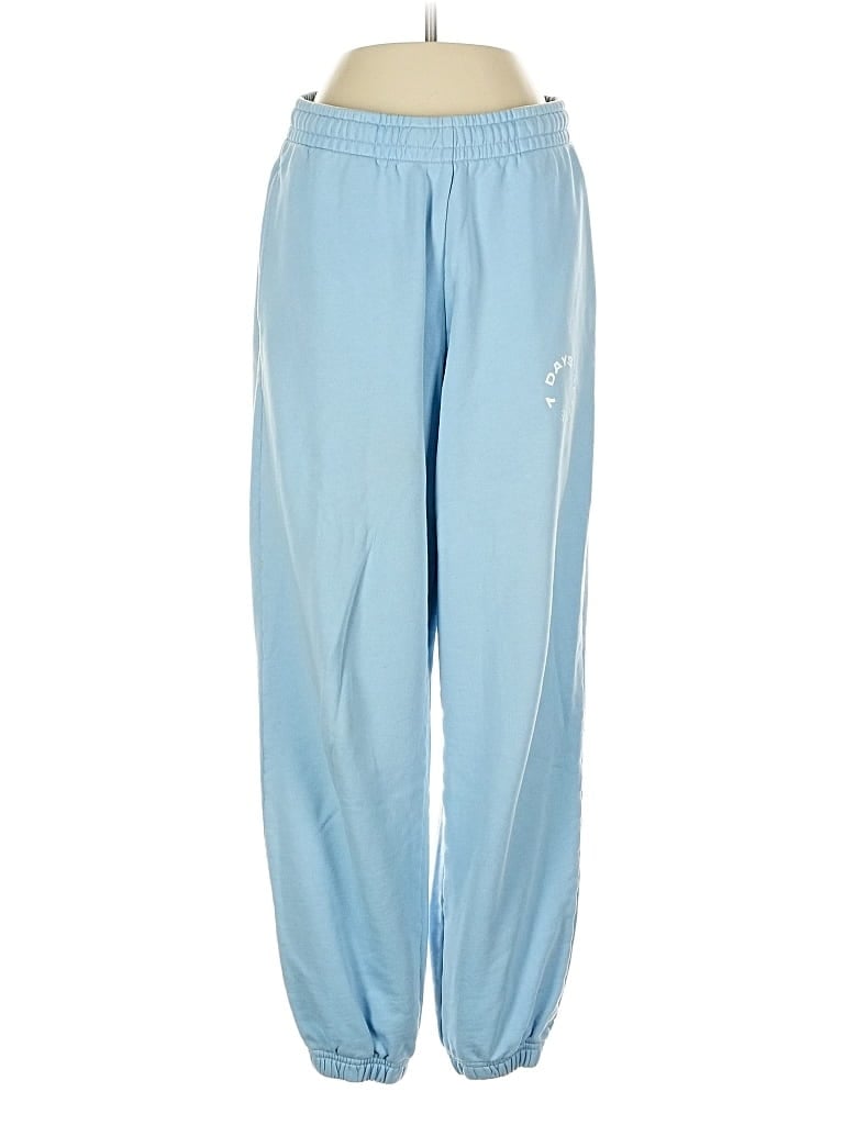Pre-owned 7 Days Track Pants In Blue