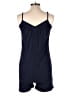 Lillusory Solid Blue Romper Size S - photo 2