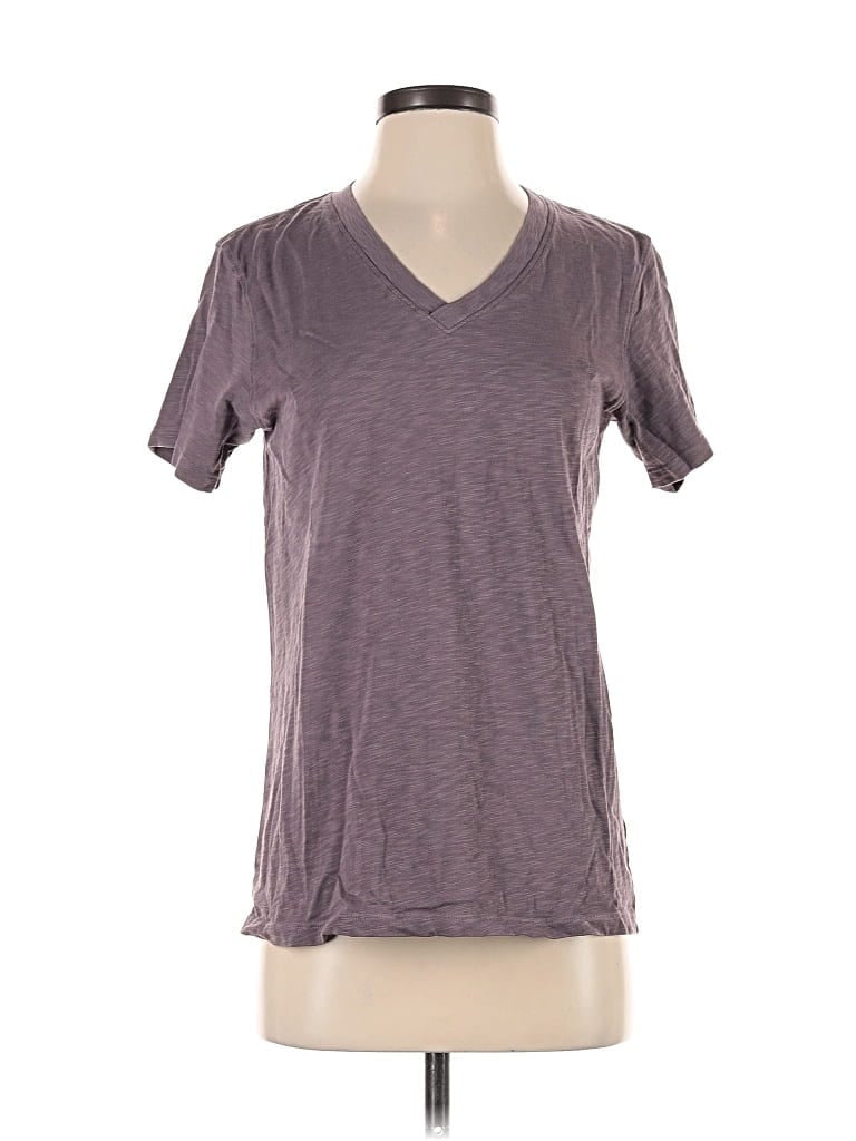 Pre-owned American Giant Active T-shirt In Purple