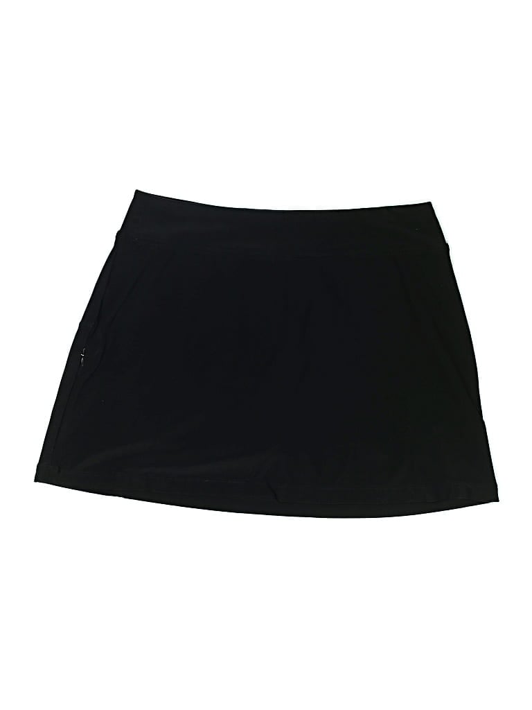 Pre-owned T By Talbots Active Skort In Black