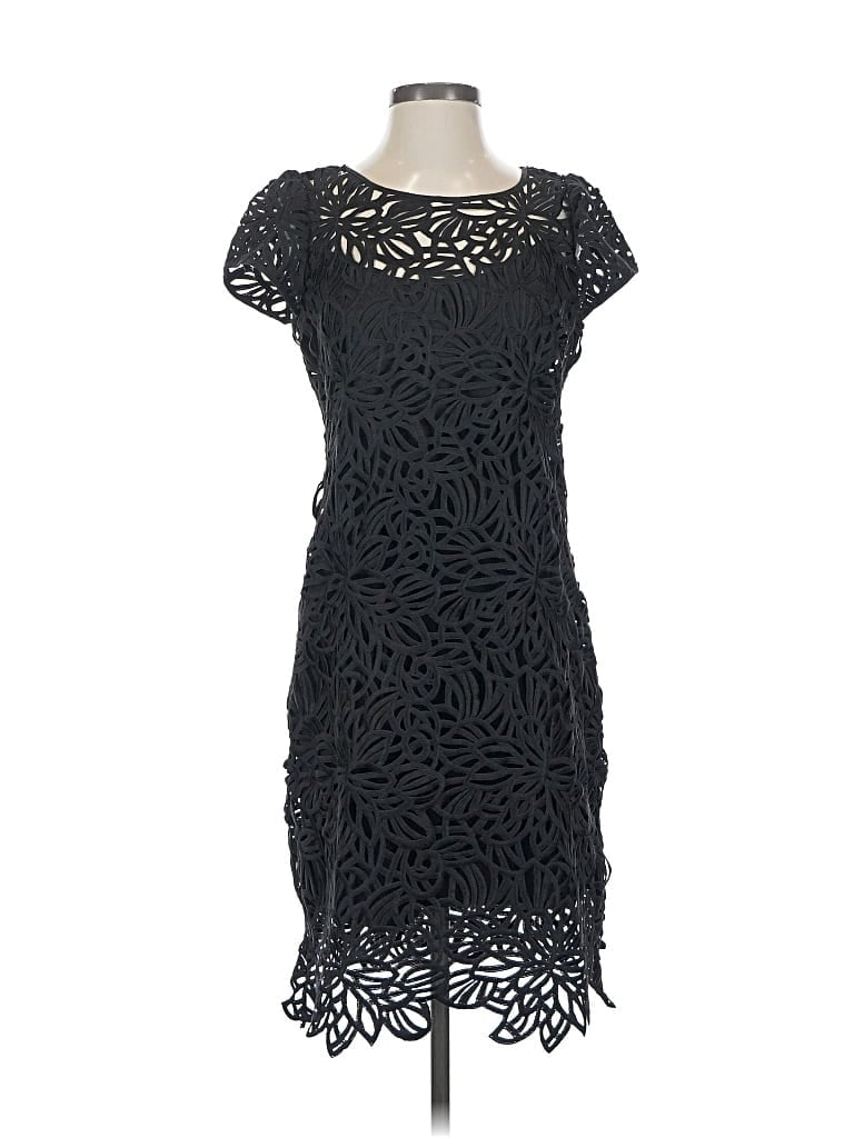 Pre-owned Milly Cocktail Dress In Black