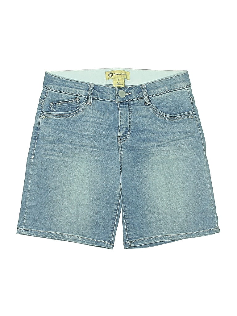 Pre-owned Democracy Denim Shorts In Blue