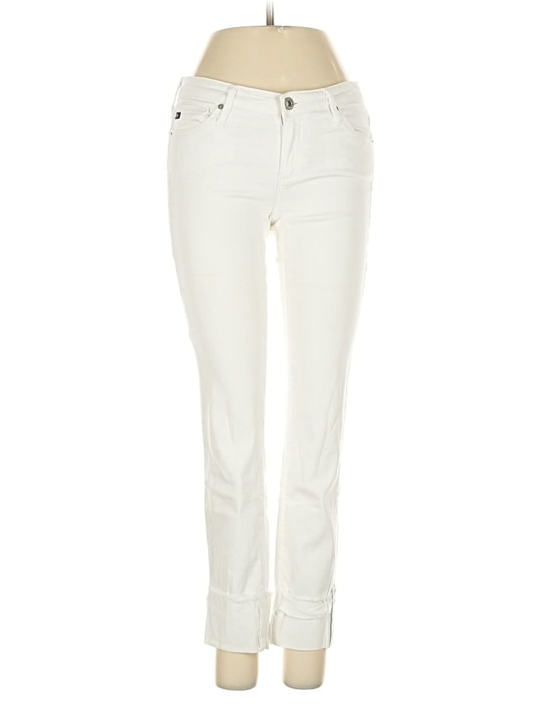 Pre-owned Adriano Goldschmied Jeans In White