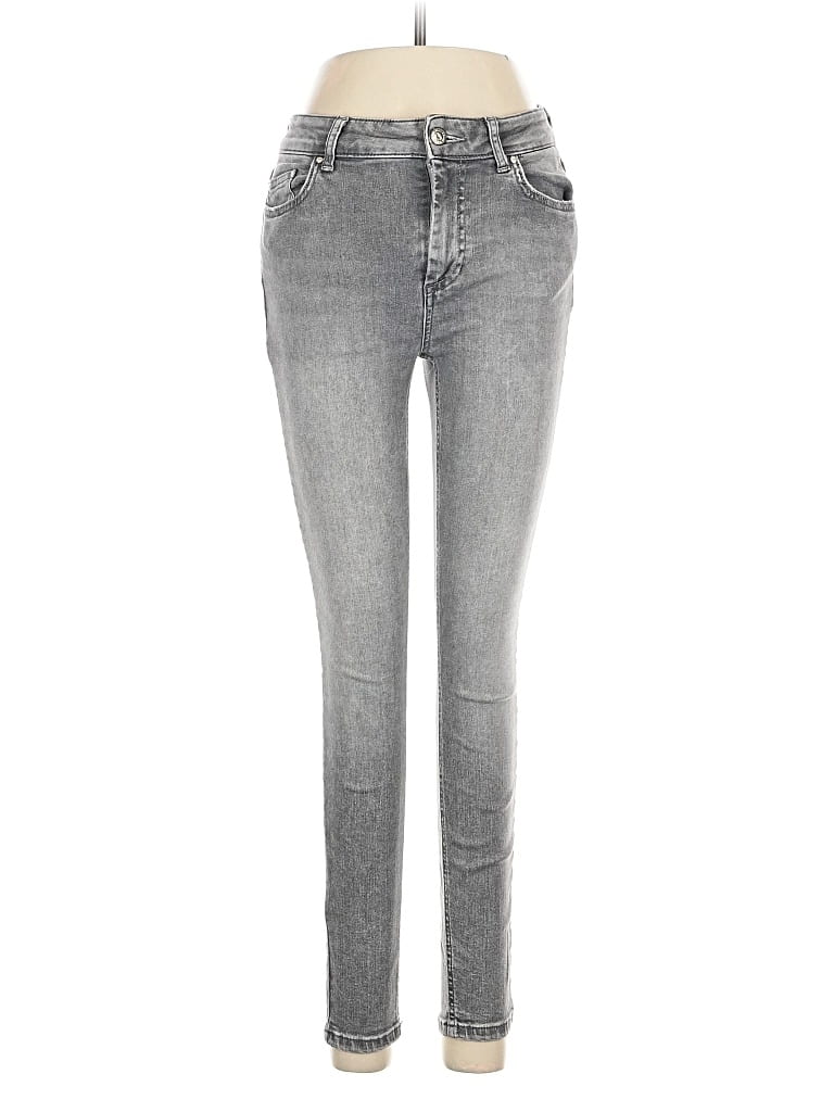 Pre-owned Only Jeans In Gray