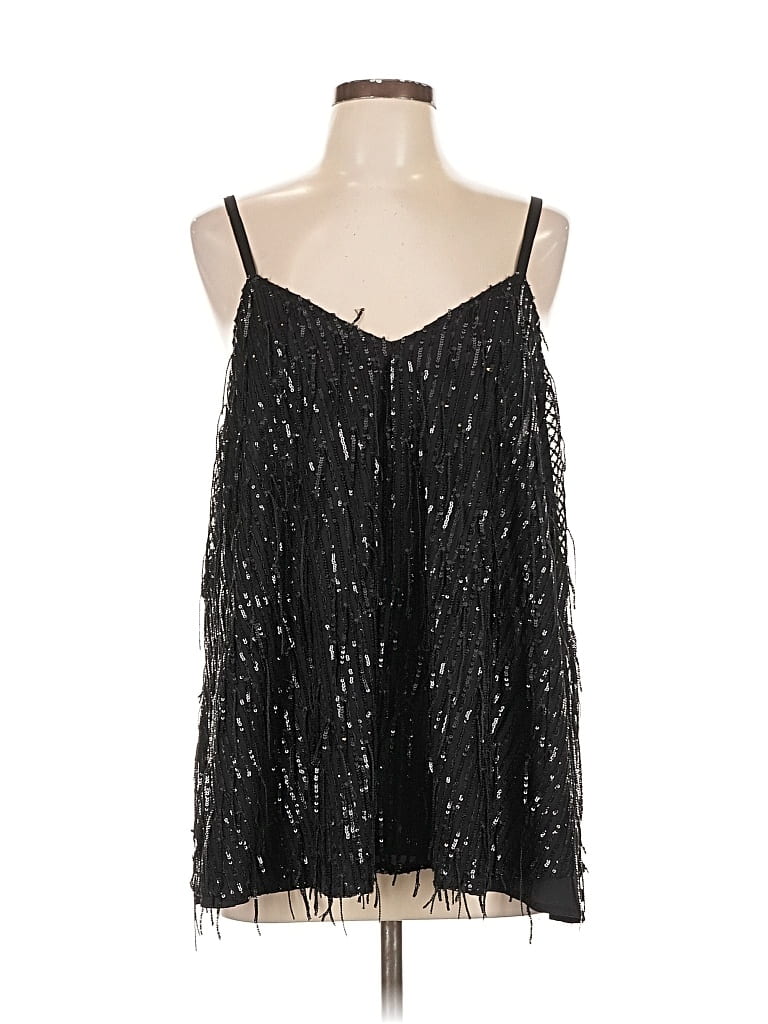 Pre-owned Torrid Sleeveless Blouse In Black