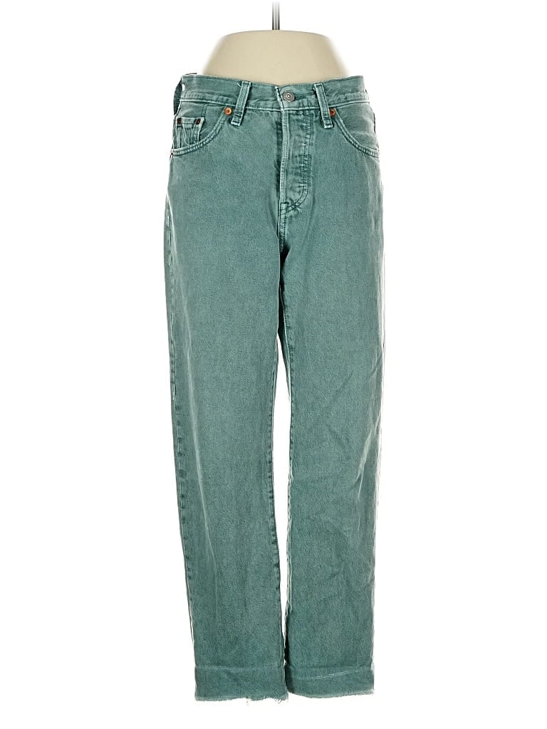 Pre-owned Levi's Jeans In Green