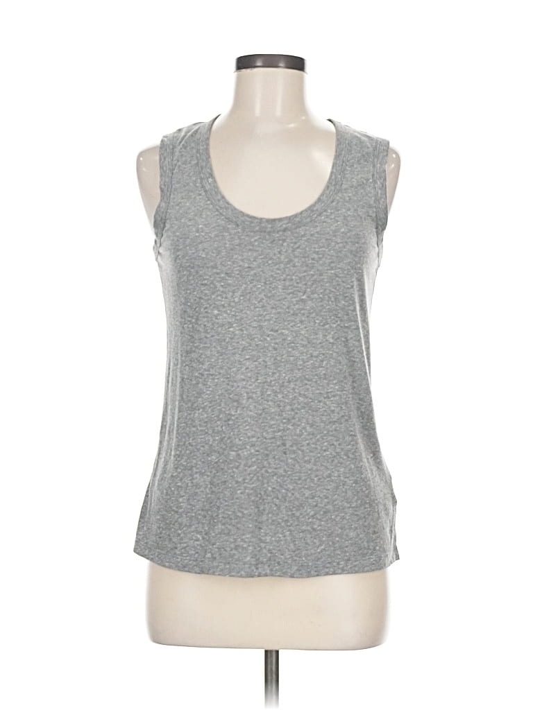 Pre-owned T.la Sleeveless T-shirt In Gray