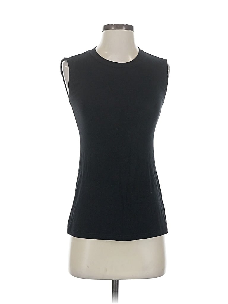 Pre-owned April Sleeveless T-shirt In Black