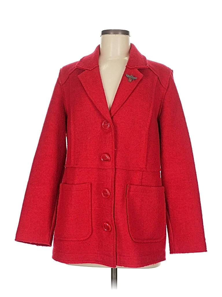 Pre-owned Chico's Coat In Red