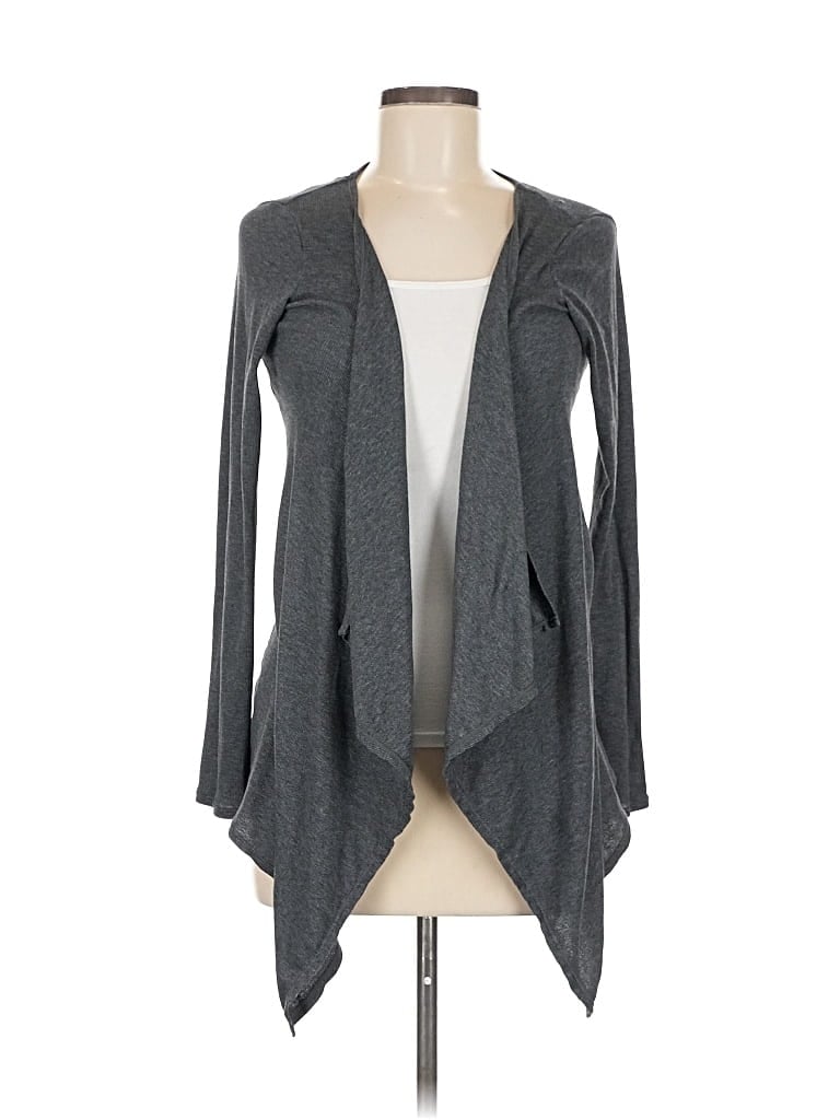 Pre-owned Uniqlo Cardigan Sweater In Gray